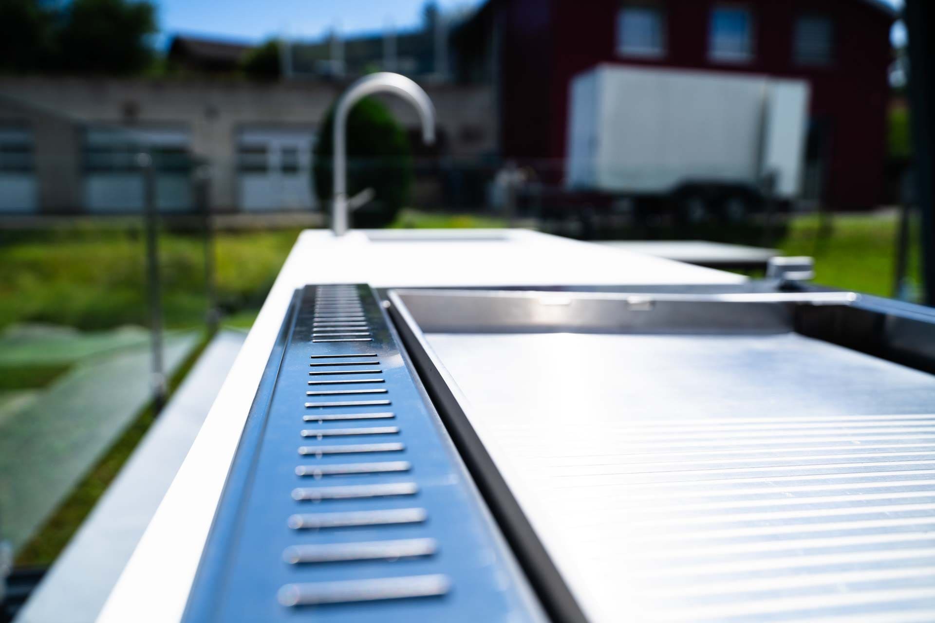 Cuisine d'extérieur en 3D