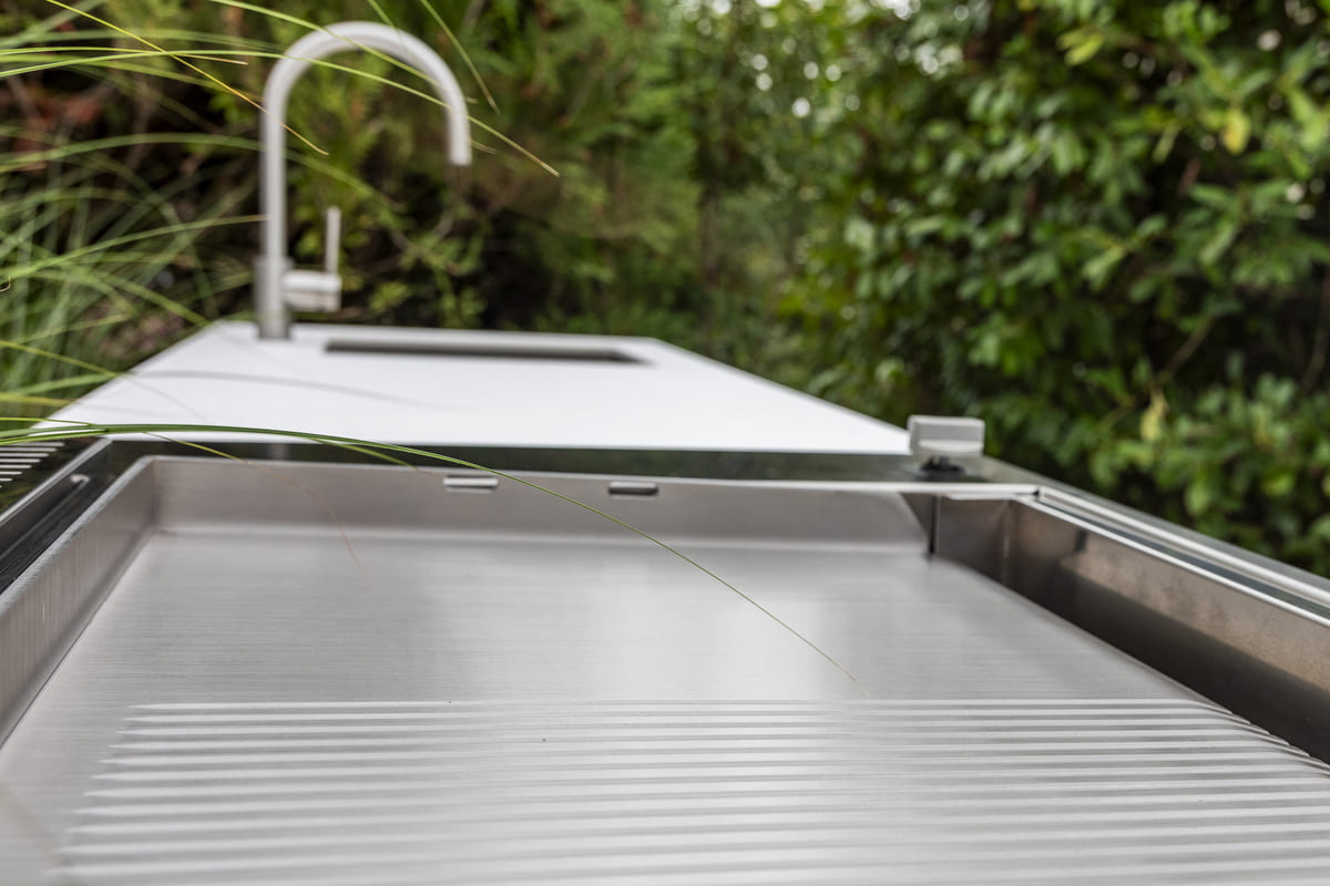 Cuisine d'extérieur en 3D