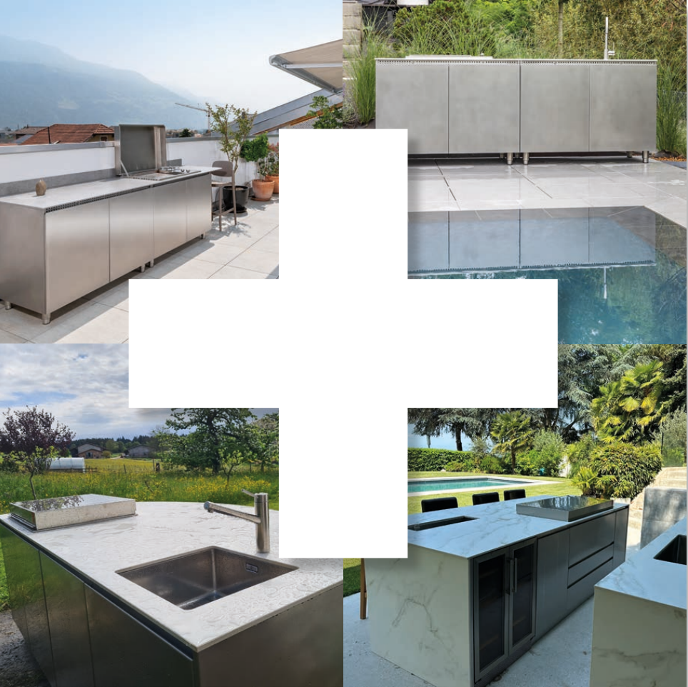 Cuisine d'extérieur Cerutti Création Suisse